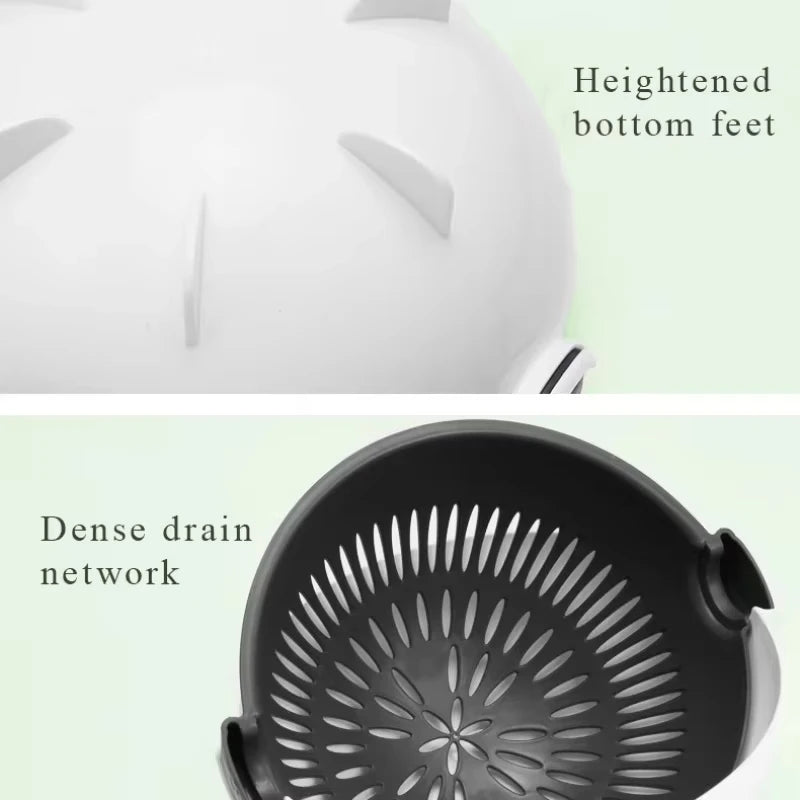 9-in-1 Vegetable Chopper with Drain Basket