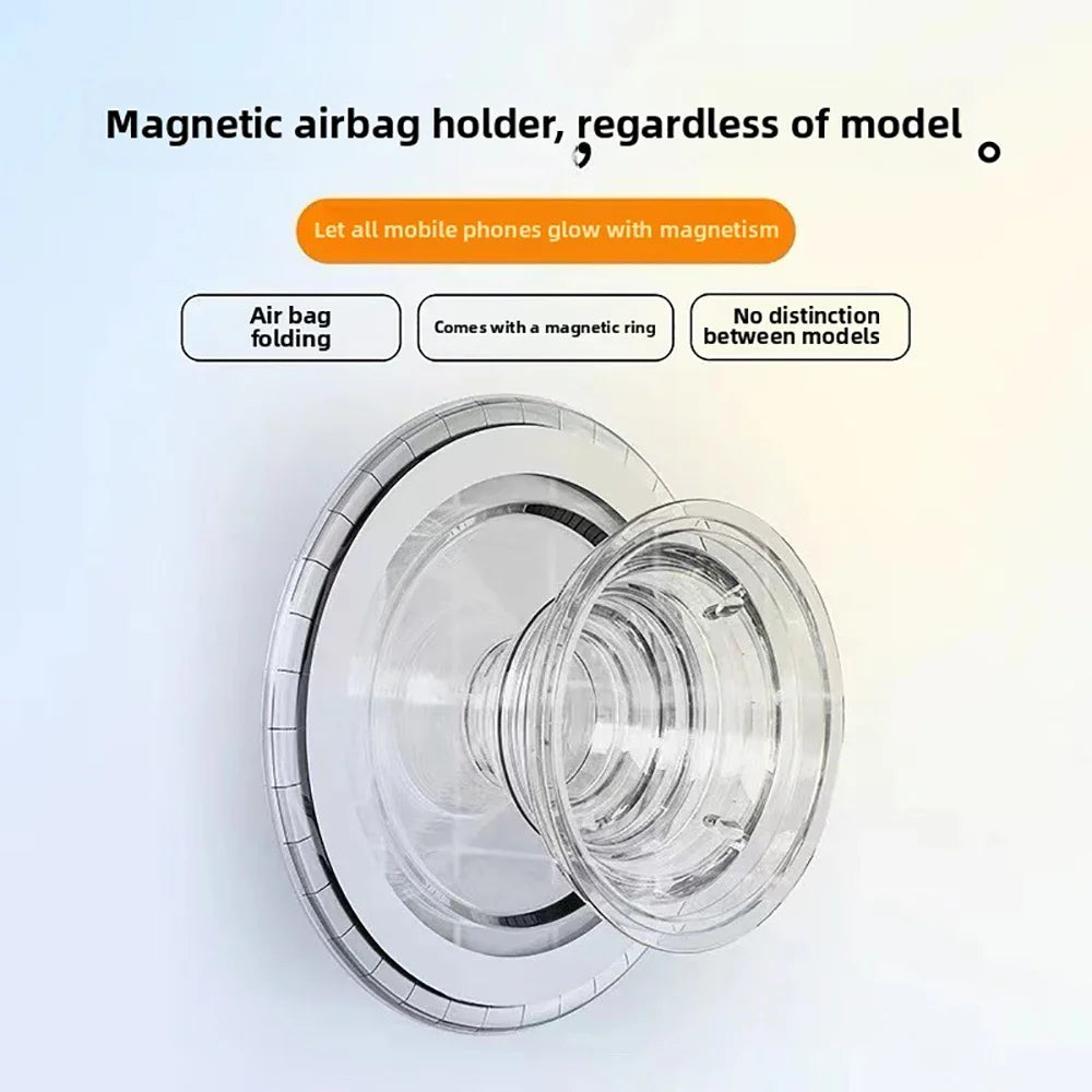 MagSafe Magnetic Phone Grip – 2-in-1 Stand for Easy, Secure Use