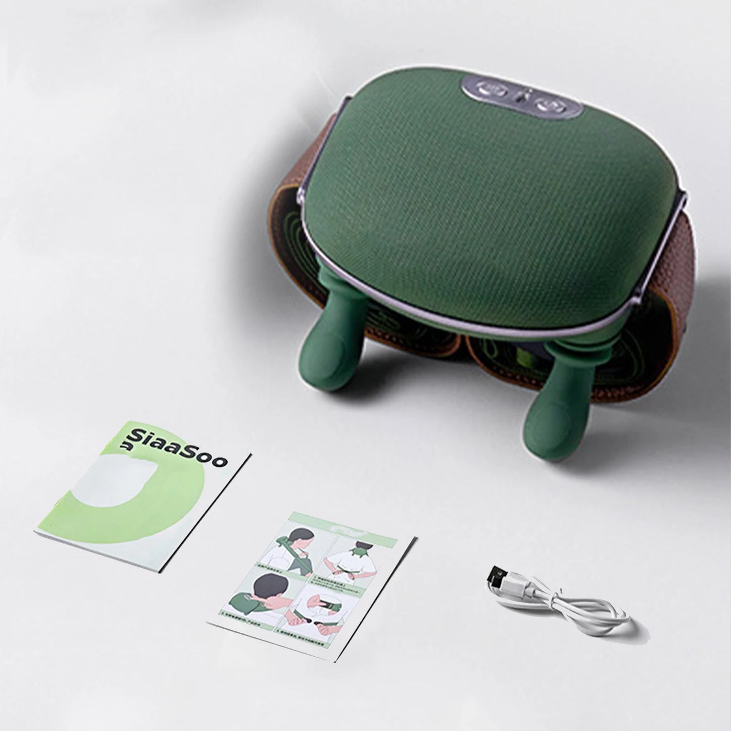 Heated Neck & Shoulder Massager – Deep Tissue Shiatsu Relief