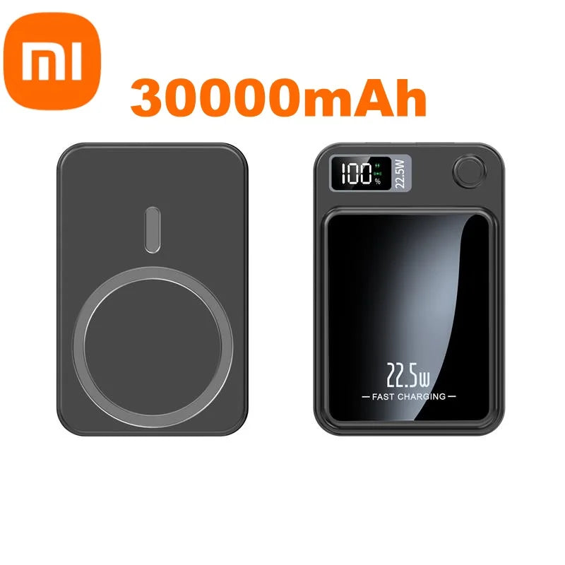 Magnetic Wireless Power Bank – 22.5W Fast Charging for iPhone & Android