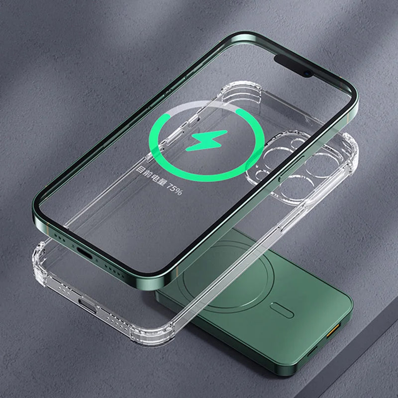 Magnetic Wireless Power Bank – 22.5W Fast Charging for iPhone & Android