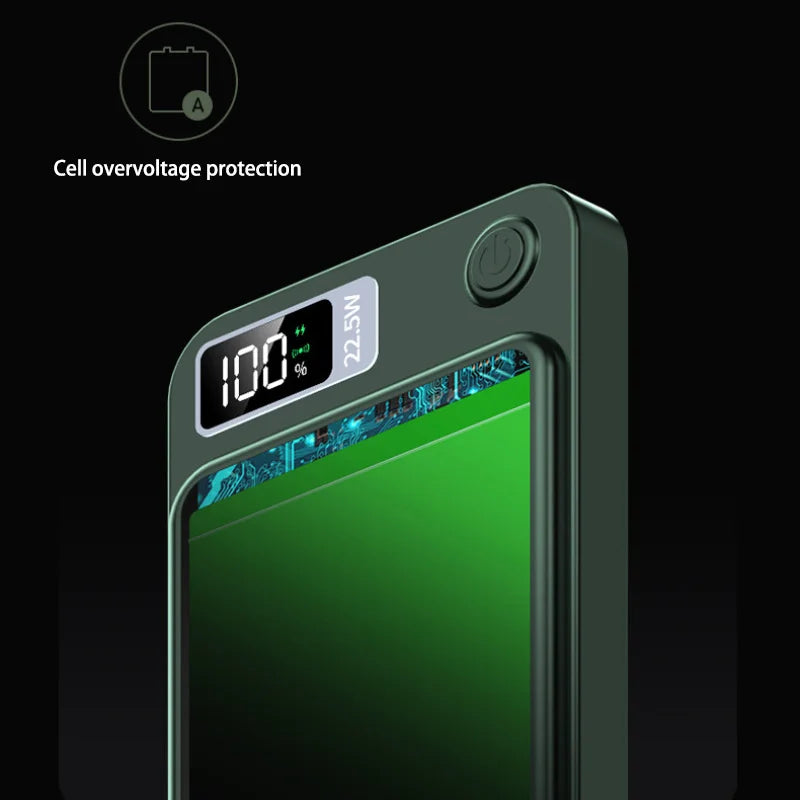 Magnetic Wireless Power Bank – 22.5W Fast Charging for iPhone & Android